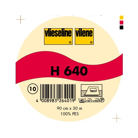 Entoilage thermo blanc 90x30 Réf VLI/H640