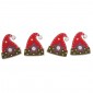 Décoration de Noël : Bonnets rouges de Noël Réf 57/95/C1693