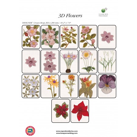 CD HV n°257 3D Flowers