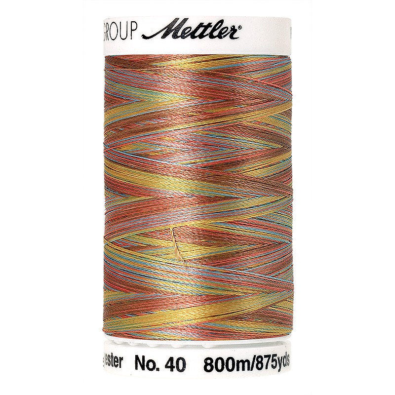 Fil à coudre Mettler Polysheen multicolori bobine 800 m col. 9974