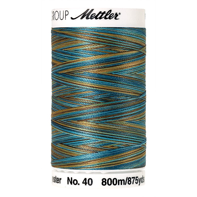 Fil à coudre Mettler Polysheen multicolori bobine 800 m col. 9978