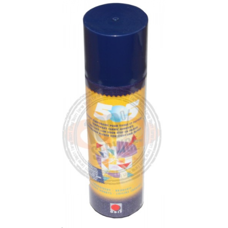 Adhesif aerosol pour tous tissus Réf 57/95/1195