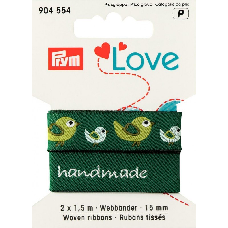 Ruban Oiseau Prym Love Réf 66/904554