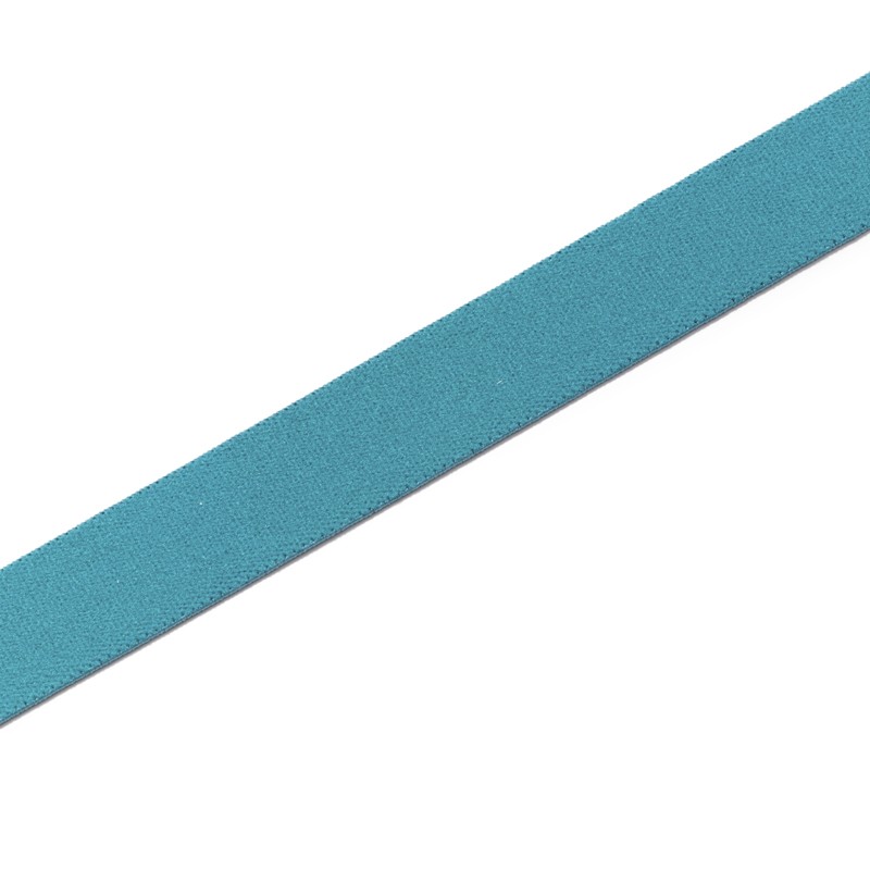 Ceinture élastique 20 mm turquoise - Lettre prix de vente conseillé