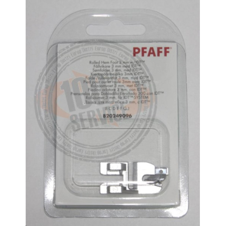 Semelle ourleur 3mm TIPMATIC SELECT CREATIVE - PFAFF Réf 44/83/1081