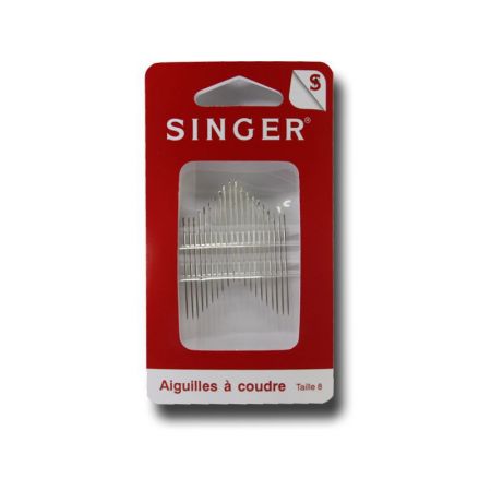 AIGUILLES A COUDRE SINGER N°8 SINGER SF208.8