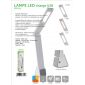 LAMPE LED REGHARGEABLE USB PURELITE CFPL21